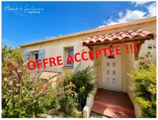 Exclusivité - Villa de 65m² 3 pièces avec piscine et garage - Roujan (34320)