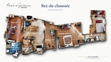 Exclusivité - Maison vigneronne de 120.70m² habitable environ avec jardin, grenier et garage - Neffiès (34320)