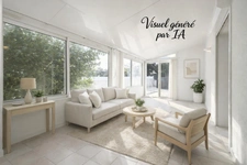 Exclusive - 65m² 3-room villa with swimming pool and garage - Roujan (34320)