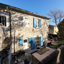 Dpt Gard (30), à vendre ALES Menudiere maison en pierre à rénover d'environ 134 m² sur terrain de 2200 m² 