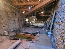 Dpt Gard (30), à vendre SAINT FLORENT SUR AUZONNET  idéal investisseur  immeuble de rapport à rénover 220 m² environ et terrain 1085m²