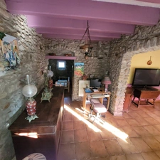 Dpt Gard (30), à vendre ALES Menudiere maison en pierre à rénover d'environ 134 m² sur terrain de 2200 m² 