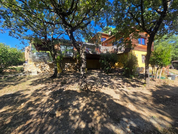  DURFORT (30170) A vendre Maison à ossature bois – 153 m² habitables environ  sur 4000 m² de terrain et 189m² d'annexes.