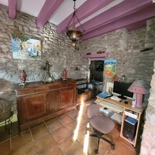 Dpt Gard (30), à vendre ALES Menudiere maison en pierre à rénover d'environ 134 m² sur terrain de 2200 m² 