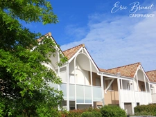 ANDERNOS-LES-BAINS - occupied one-bedroom apartment - 1st and top floor - with parking