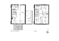 Jolie maison 3 chambres avec jardin, garage et vue sur la forêt à Audenge