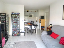ANDERNOS-LES-BAINS - occupied one-bedroom apartment - 1st and top floor - with parking