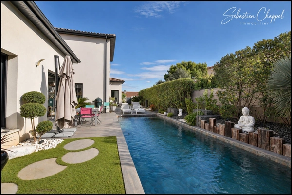  MONTBLANC – VILLA CONTEMPORAINE DE 2018 AVEC PISCINE ET PRESTATIONS HAUT DE GAMME