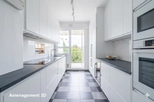 Saint-Cloud - Pasteur district - 85m² - 3 bedrooms - Terrace