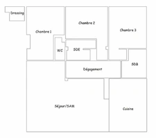 For Sale Garches (92) - 110m² renovated - 3 bedrooms - Balcony 