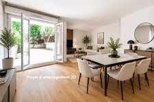 Suresnes - 49m² - 1 chambre - Terrasse / jardin - parking - cave photo 2