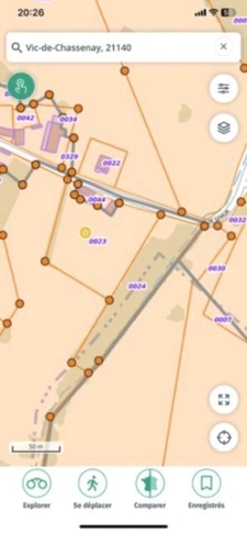 PROPERTY FOR SALE COMPRISING A HOUSE, A BARN, AND A LARGE PLOT OF LAND