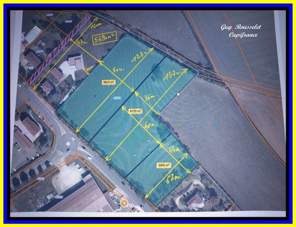 Terrain bâtissable à vendre de 3320 m2                SEMUR EN AUXOIS (21)