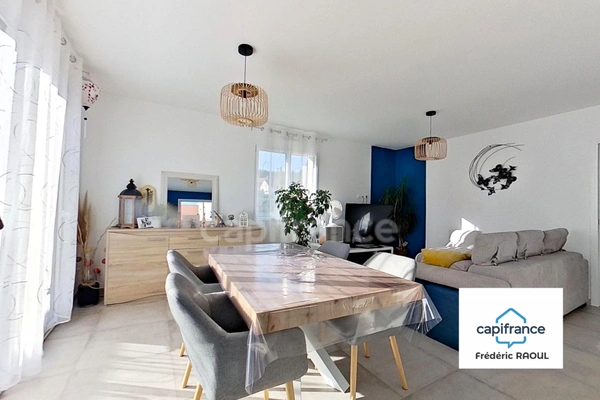 Maison récente de plain-pied – 4 chambres dans un environnement calme