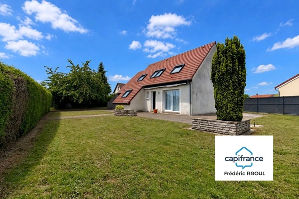 Maison 125 m² - 3 chambres - Terrain clos de 849 m²