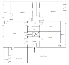 A vendre Appartement T4 Traversant à Vénissieux, Quartier Gabriel Péri