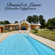 Single-story villa with pool - 4 bedrooms - GARAGE