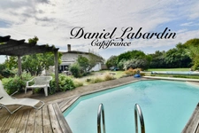 Stone house with 5 bedrooms - swimming pool - garage - drying room in MARMANDE (47)