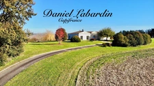 House of 188m2 with panoramic views - 4 bedrooms - garage - basement in SAINT PIERRE SUR DROPT
