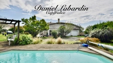 Stone house with 5 bedrooms - swimming pool - garage - drying room in MARMANDE (47)