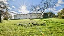 House of 188m2 with panoramic views - 4 bedrooms - garage - basement in SAINT PIERRE SUR DROPT