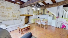 Townhouse - half-timbering - exposed stone - 1 bedroom in CASTELJALOUX (47)