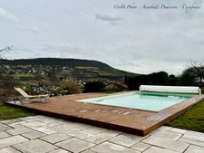 VEYRE-MONTON, Villa P6 avec très grand garage, piscine sécurisée et chauffée sur terrain de 1 509,00 m²