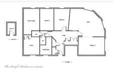 APPARTEMENT T5 A RENOVER – CLERMONT-FERRAND - LES SALINS - TRES BEAU POTENTIEL 