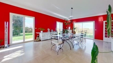 House of 188m2 with panoramic views, 4 bedrooms, garage, basement in SAINT PIERRE SUR DROPT