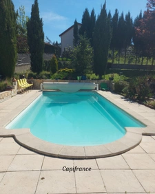 Maison familiale avec grand terrain, piscine – Saint-Martin-la-Plaine