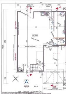 Dpt Loire Atlantique (44), à louer THOUARE SUR LOIRE maison P4   