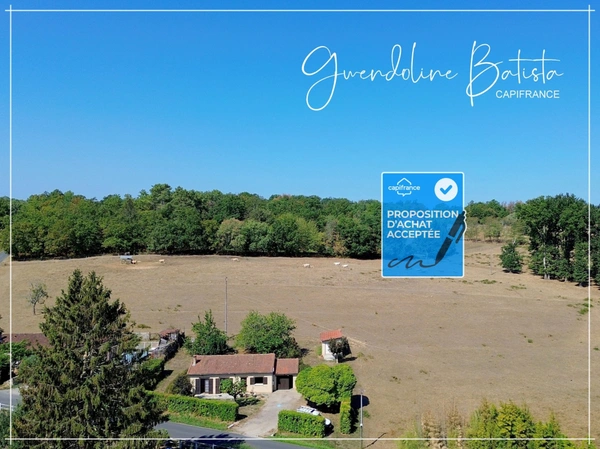 SOUS OFFRE - Maison Plain-pied 84m² - 3 Chambres - Terrain 1200m² avec vue dégagée - GINESTET