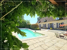 Charming stone property with gîte, swimming pool and wooded grounds - LAMONZIE SAINT MARTIN (24)