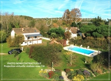 Elegant 240m² house - 7 bedrooms - 7000m² plot with swimming pool