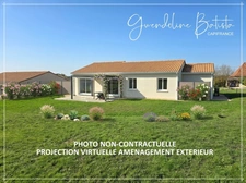 SOUS OFFRE - Maison Plain-pied 110m² - 3 chambres - Terrain 3046m² avec vue dégagée - DPE A - LA FORCE