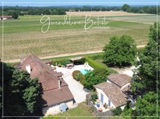 Charming stone property with gîte, swimming pool and wooded grounds - LAMONZIE SAINT MARTIN (24)