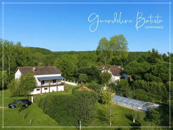 Maison Bourgeoise 240m² - 7 chambres - Terrain 7000m² avec piscine