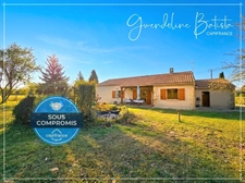 Maison plain-pied 121m² - 4 Chambres - Terrain 2116m² - CREYSSE