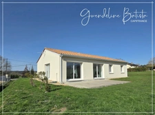 SOUS OFFRE - Maison Plain-pied 110m² - 3 chambres - Terrain 3046m² avec vue dégagée - DPE A - LA FORCE