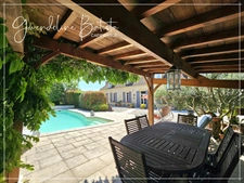 Charming stone property with gîte, swimming pool and wooded grounds - LAMONZIE SAINT MARTIN (24)