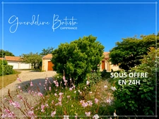 Maison plain-pied 121m² - 4 Chambres - Terrain 2116m² - CREYSSE