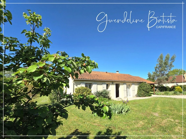 Maison plain-pied 98m² - 3 Chambres - Terrain 1675m² - SAINT-NEXANS 