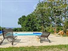 Maison de caractère 132m² avec Piscine au sel et vue panoramique sur Bergerac - 24240 MONBAZILLAC