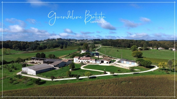 Proche de EYMET Propriété en Pierre 300m² avec gîte - Terrain 8000m²