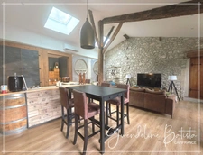 Character house with a 200m² gîte - 1485m² plot with salt water pool - Unobstructed view of the vineyards
