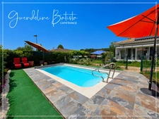 Single-storey house 134m² - 4 bedrooms - 1140m² plot with swimming pool - PINEUILH (33)
