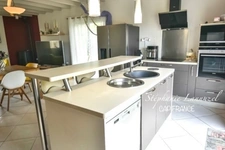 À Labenne bourg, maison moderne 5 pièces avec 4 chambres, garage et spa 