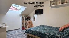 Authenticité et espace : grande maison mitoyenne en pierre avec 5 chambres à vendre à CHINDRIEUX avec garage et terrain proche du lac du Bourget, entre Aix-les-Bains et Annecy