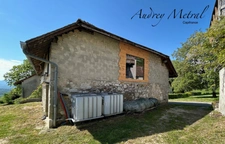Maison individuelle à vendre à Ruffieux + Grange 200 m² + terrain + vue dégagée à 1h de Genève, 45 min d'Annecy et 30 min d'Aix-les-bains