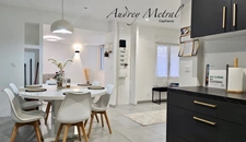 Appartement T3 de plain-pied en rez-de-chaussée avec terrasse et parking privé
